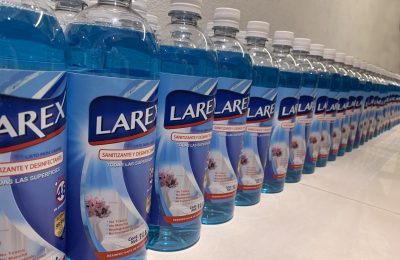 líquido Larex sanitizante y desinfectante 1L
