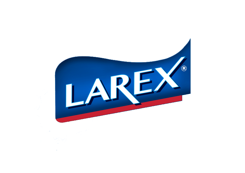 logo larex sanitizante y desinfectante png