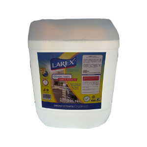 Larex orgánico sanitizante y desinfectante para superficies bidón 20L