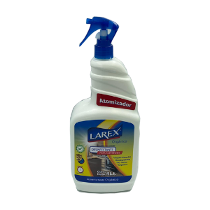 Larex orgánico sanitizante y desinfectante superficies 1L atomizador spray