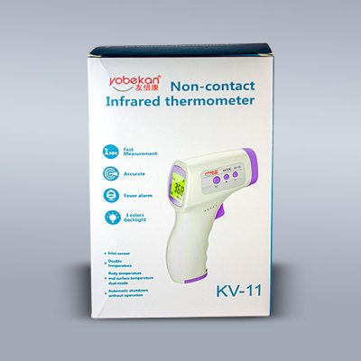 caja termometro infrarrojo yobekan kv-11
